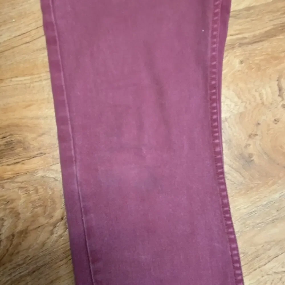Levi's Mens Jeans Slim Fit Red Pruple Burgundy Denim 32x32